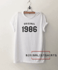 32nd birthday gift for her 1986 Tee Shirt