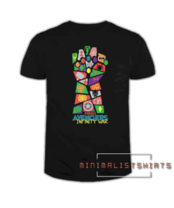 Avengers Infinity War Pop Art Tee Shirt