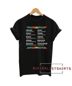 Black History Month Tee Shirt