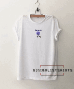 Broken Rose Unisex adult Tee Shirt