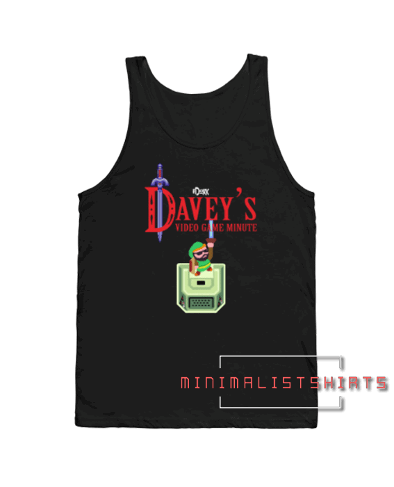 Davey's Video Game Minute (Zelda) Tank top