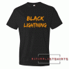 Discover Black Lightning Tee Shirt