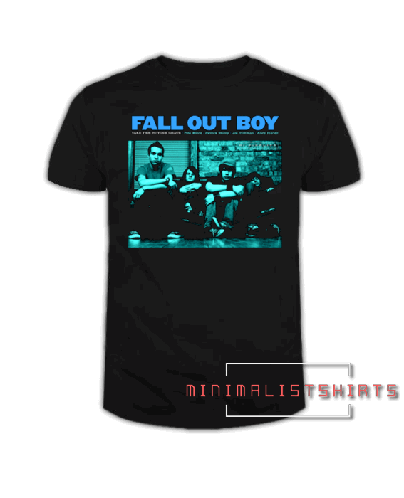 Fall Out Boy Take This To Your Grave Band Tee Shirt