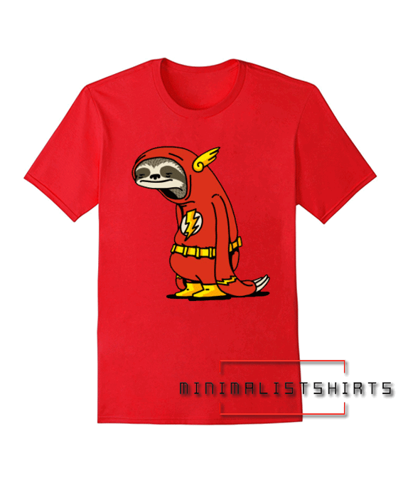 Funny Sloth Shirt The Flash The Neutral Tee Shirt