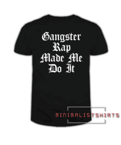 Gangster Rap Tee Shirt
