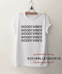Good Vibes Peace Tee Shirt