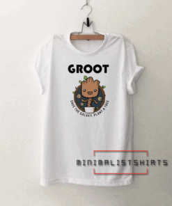 Groot Save The Galaxy Tee Shirt