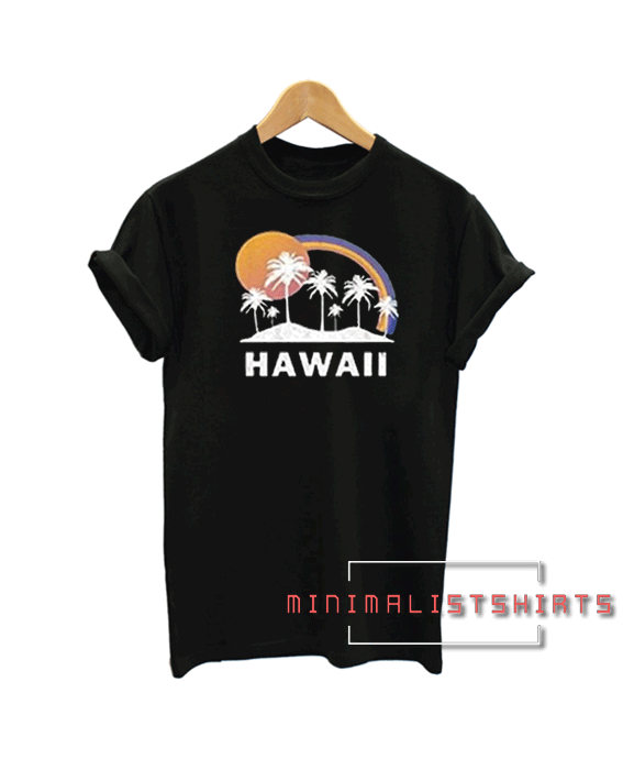 Hawaii Black Tee Shirt