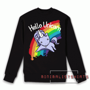 Hello Unicorn Sweatshirt