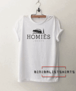 Homies London Parody White Tee Shirt