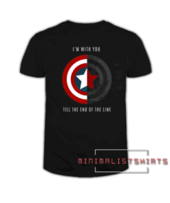 I'm With You Till The End Of The Line Tee Shirt