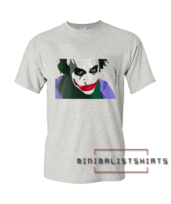 Joker Portrait-The Dark Knight Tee Shirt