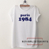 Paris 1984 Graphic Tee Shirt