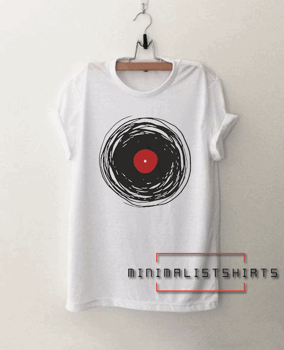 Valentines Day Present Vinyl Record Dj Old School Tee Shirt