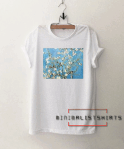 Van Gogh Almond Blossoms Tree Tee Shirt