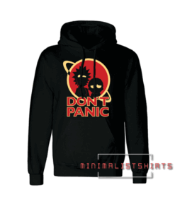 Don't Panic Rick and Morty Hoodie