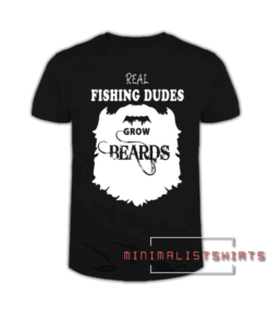 Fishing Dude gift beards Tee Shirt