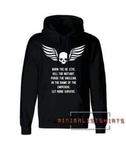 For the Emperor Warhammer 40000 Inspired Hoodie