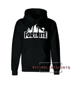 Fortnite Art Title Black Hoodie