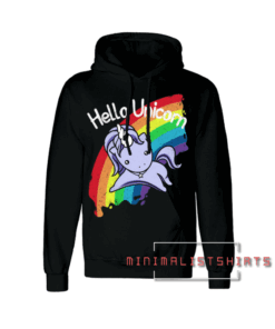 Hello Unicorn Hoodie