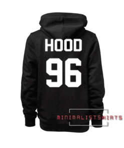 Hood 96 Black Color Hoodie