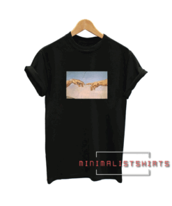 Michelangelo Hand Of God Tee Shirt