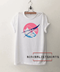 Natural-NASA Tee Shirt