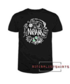 Nirvana All Album Logo Tattoo Design Tee Shirt