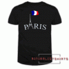 Paris France Flag Tee Shirt