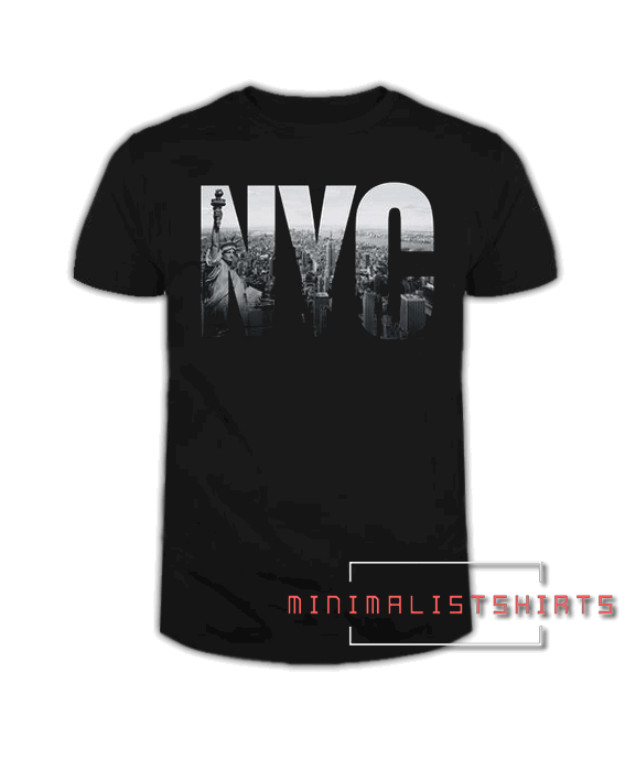 Playera New York City Logo Tee Shirt