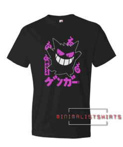 Shiny Pokemon Gengar Tee Shirt