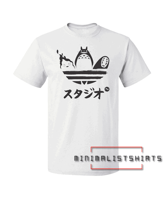 Studio Ghibli Sports Logo Men's Tee Shirt