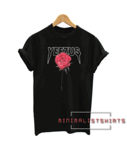 Yeezus Roses Flower Tee Shirt