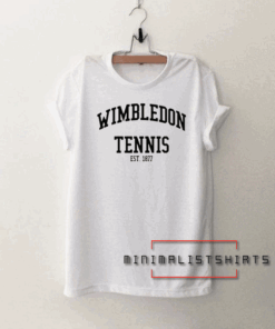 wimbledon tennis est 1877 Tee Shirt