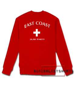 East coast surf party Sweatshirt