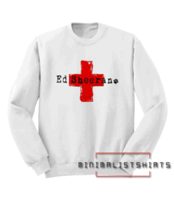 Ed Sheeran Red Cross Sweatshirt