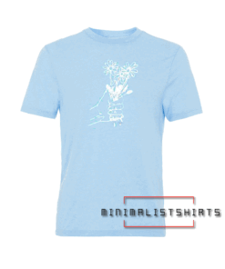 Hold Flowers Tee Shirt