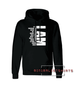 I AM Hooded Men and Women Versions! Black History Hoodie