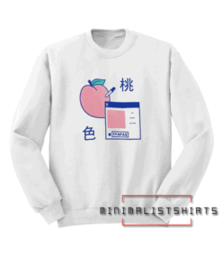 Japanese Milk & Peach Sweatshirt