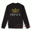 Prince Crown Toddler Kids Crewneck Sweatshirt