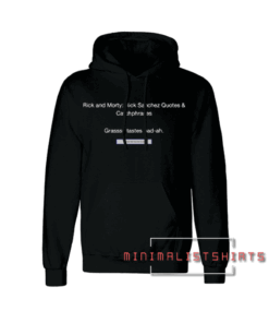 Rick and Morty Quote Machine Hoodie