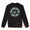 The Joker DC Comics Arkham Asylum-Starbucks Parody Sweatshirt