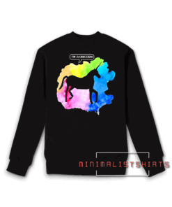 Unicorn Tie Sweatshirt