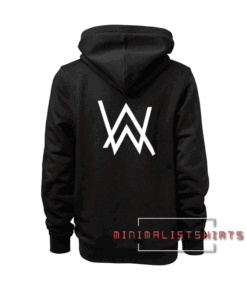 Alan walker logo Back Hoodie