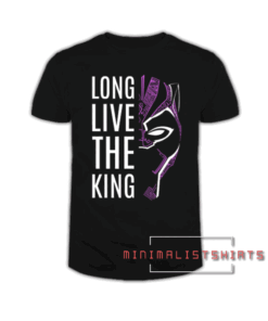 Black Panther-Long Live The King Tee Shirt