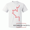 Canada maple line art Tee Shirt