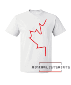 Canada maple line art Tee Shirt