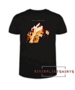 Celebrity Skin Hole Band Adult Unisex Tee Shirt