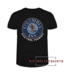Columbia Inn-Pine Tree Vermont (version 2 distressed) Tee Shirt