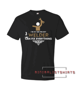 Discover Welder Can Fix Everything Tee Shirt